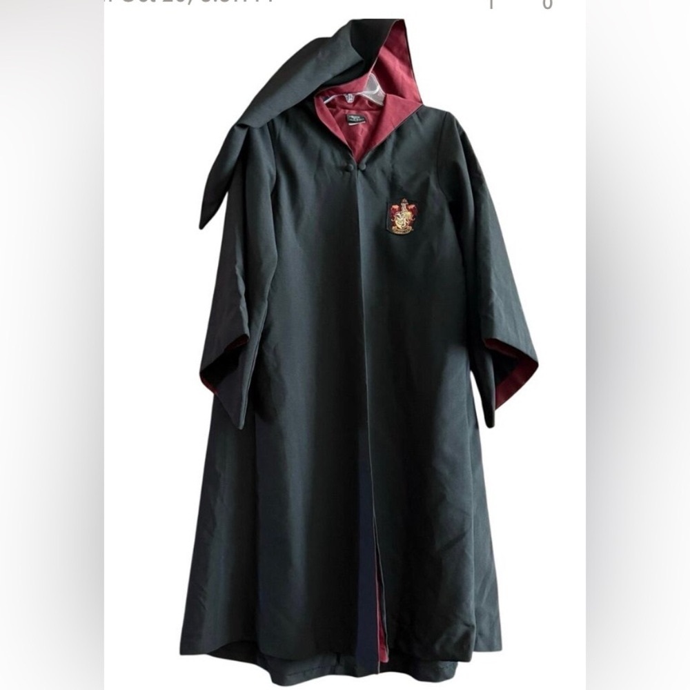 Harry Potter Universal Studios hooded robe cloak Gryffindor costume cosplay XXS